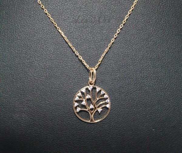 Tree of life collier plaqué or Les 3 Ors