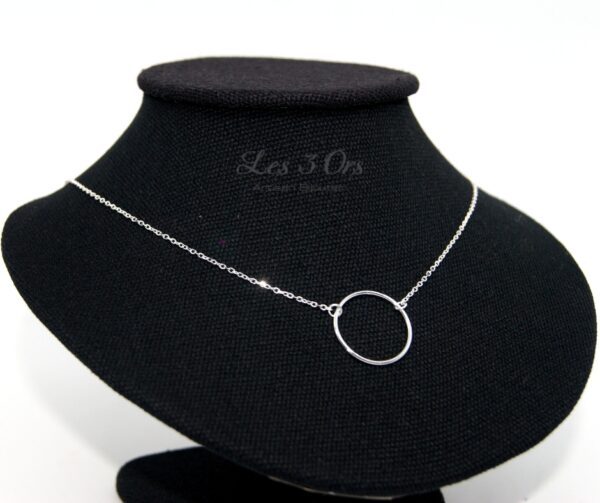 Circle collier argent les 3 Ors collection